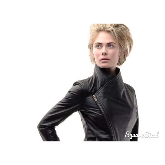 Hare + Hart leather jacket - Picture 6 of 7